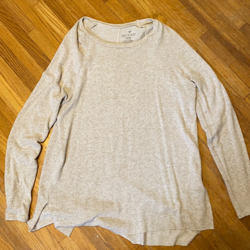 Super soft tan sweater